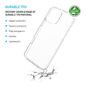 Kryt na mobil FIXED ReStory AntiUV na Apple iPhone 16 Pro Max priehľadný

 obrázok produktu 4 z 4