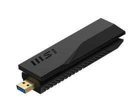Wi-Fi adaptér MSI BE6500 Wi-Fi 7 čierny

 obrázok produktu 4 z 6