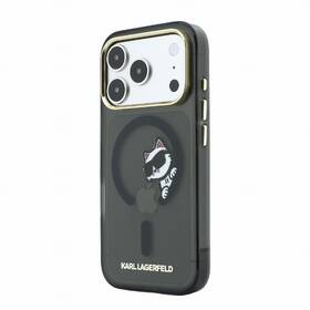 Kryt na mobil Karl Lagerfeld IML Choupette Peekaboo Magsafe na Apple iPhone 18 Pro čierny

 obrázok produktu 3 z 6