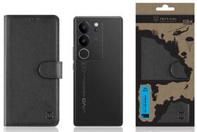 Puzdro na mobil flipové Tactical Field Notes na vivo V29 5G čierny

 obrázok produktu 2 z 2