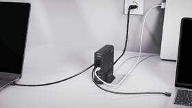 Nabíjačka do siete Cubenest S6D0, 4xUSB-C, 2xUSB-A, PD, GaN, 240 W čierna

 obrázok produktu 11 z 13