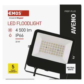Reflektor EMOS AVENO, 30W, 4500lm, neutrálna biela čierny

 obrázok produktu 5 z 5