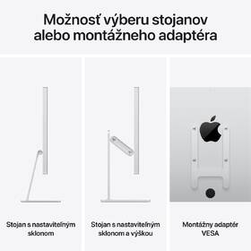 Monitor Apple Studio Display - sklo s nanotextúrou - adaptér držiaka VESA 

 obrázok produktu 6 z 9