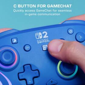 Gamepad Turtle Beach Afterglow Wave Wireless RGB, NS2 modrý

 obrázok produktu 10 z 14
