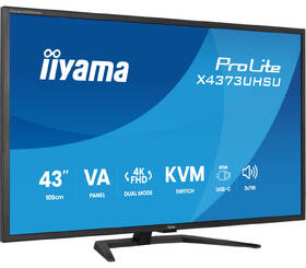 Monitor IIYAMA ProLite X4373UHSU-B2 čierny

 obrázok produktu 4 z 9