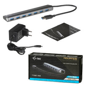USB Hub i-tec USB 3.0 / 7x USB 3.0 čierny

 obrázok produktu 4 z 4