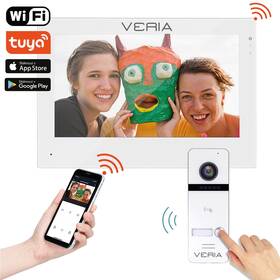 Dverný videotelefón VERIA 3001-W + VERIA 301 biely

 obrázok produktu 2 z 4
