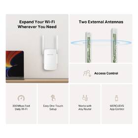 Wi-Fi extender Mercusys ME12 biely

 obrázok produktu 2 z 8