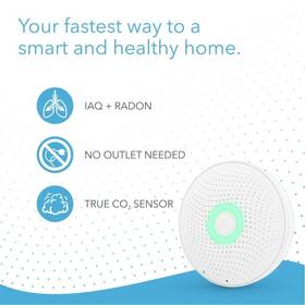 Senzor Airthings Wave plus - senzor kvality ovzdušia, radónu, vlhkosti, teploty, VOC, CO2 a tlaku 

 obrázok produktu 3 z 3