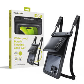 Vodeodolné púzdro Mobile Origin Floating Case s vreckom na telefón do 6,8" čierne/biele

 obrázok produktu 9 z 9