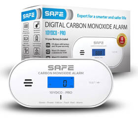 Senzor Safe 10YDCO-PRO, detektor CO biely

 obrázok produktu 4 z 4