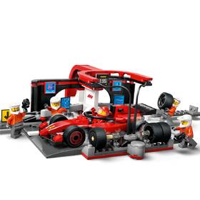 Stavebnica LEGO® City 60443 Zastávka v boxech F1® a personál s vozem Ferrari 

 obrázok produktu 2 z 9