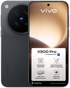 Mobilný telefón vivo X500 Pro 5G 12 GB / 256 GB čierny

 obrázok produktu 9 z 11