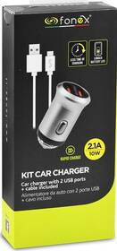  Fonex 2X USB/LIGHT SIL 

 obrázok produktu 1 z 1