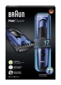 Zastrihávač vlasov Braun HC 5030 modrý

 obrázok produktu 3 z 6