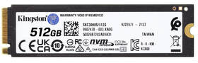 SSD Kingston KC3000 512GB NVMe 

 obrázok produktu 2 z 3