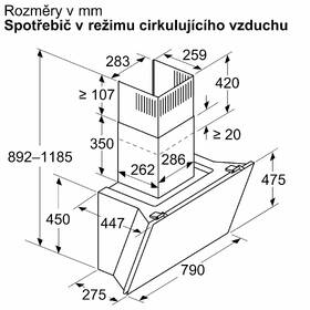 Odsávač pár Siemens LC81KAN60 čierny

 obrázok produktu 11 z 14