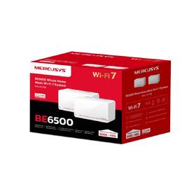 Kompletný Wi-Fi systém Mercusys Halo H37BE (2 ks) biely

 obrázok produktu 9 z 9