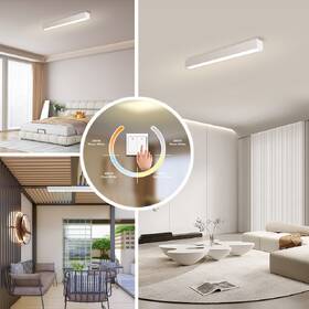 LED stropné svietidlo IMMAX NEO LITE LUNGO SMART, 90cm, 29W, 2204lm, s podporou BEACON, Wi-Fi, TUYA biele

 obrázok produktu 7 z 8