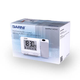 Budík GARNI GARNI 140 biely

 obrázok produktu 7 z 7