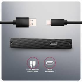 Externý rámček Axagon Aline box 2.5", USB-C 5 Gbps - SATA 6G čierny

 obrázok produktu 4 z 5