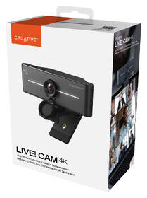 Webkamera Creative Live! Cam 4K čierna

 obrázok produktu 8 z 19