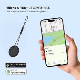 Lokátor FIXED Tag Dual s podporou Find My a Find Hub čierny

 obrázok produktu 4 z 8