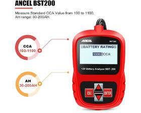 Tester autobatérie Ancel BST200 čierny

 obrázok produktu 1 z 2