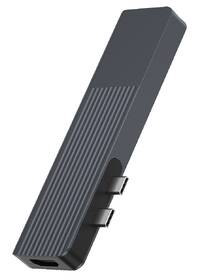 USB Hub Rapoo 7-in-2 USB-C Multiport Adapter (MacBook) čierny

 obrázok produktu 2 z 6