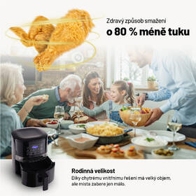 Fritéza teplovzdušná Lauben Hot Air Fryer 4000BC 

 obrázok produktu 6 z 10