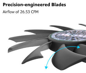 Ventilátor AKASA Slim, 80 mm, PWM čierny

 obrázok produktu 3 z 4