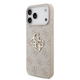 Kryt na mobil Guess PU 4G Metal Logo Strap na Apple iPhone 17 Pro Max ružový

 obrázok produktu 1 z 7