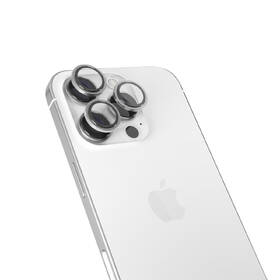 Ochranné sklo šošovky fotoaparátu Epico Aluminium Lens Protector na Apple iPhone 16 Pro/16 Pro Max biele

 obrázok produktu 1 z 2