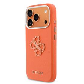 Kryt na mobil Guess PU Resin Logo na Apple iPhone 17 Pro oranžový

 obrázok produktu 2 z 6
