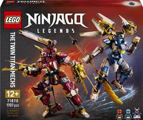 Stavebnica LEGO® NINJAGO® 71870 Dvojica titánskych robotov 

 obrázok produktu 5 z 8