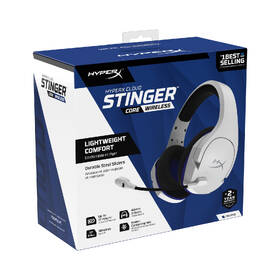 Headset HyperX Cloud Stinger Core Wireless pre PS4/PS5 biely

 obrázok produktu 8 z 8