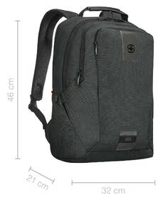 Batoh na notebook Wenger MX Eco Professional 16" sivý

 obrázok produktu 9 z 12
