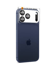 Ochranné sklo šošovky fotoaparátu Spigen tR EZ Fit Optik Pro XL na Apple iPhone 17 Pro Max čierne

 obrázok produktu 4 z 15