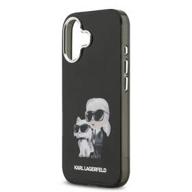 Kryt na mobil Karl Lagerfeld IML Aquarelle Karl and Choupette na Apple iPhone 17 čierny

 obrázok produktu 5 z 7