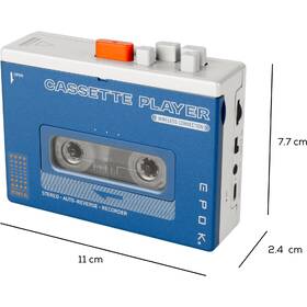 Walkman Bigben BTTAPEBL biely/modrý

 obrázok produktu 1 z 9