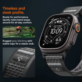 Remienok Spigen Athlex Air 2 Active na Apple Watch 49/46/45/44mm čierny

 obrázok produktu 14 z 17