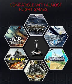 Joystick PXN 2113 PRO Flightstick čierny

 obrázok produktu 7 z 14