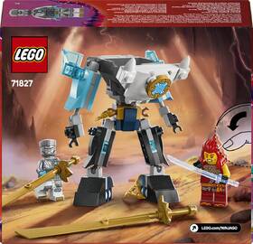 Stavebnica LEGO® NINJAGO® 71827 Zaneov bojový robotický oblek 

 obrázok produktu 3 z 8