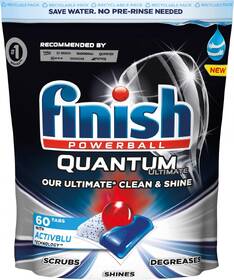 Tablety do umývačky Finish Quantum Ultimate Reg (60 ks) 

 obrázok produktu 1 z 1