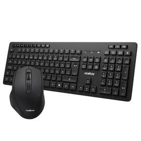 Klávesnica s myšou Niceboy Office MK10 Combo Comfort Set čierna

 obrázok produktu 1 z 13
