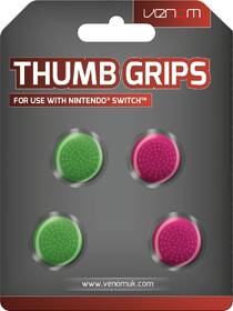 Opierky pre palce Venom VS4917 Thumb Grips (4x) pre Nintendo Switch zelené/ružové

 obrázok produktu 2 z 2