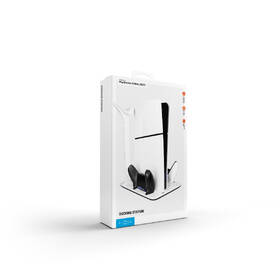 Dokovacia stanica FIXED pre PlayStation 5 (Slim) s vetrákmi a nabíjaním pre dva ovládače DualSense čierna/biela

 obrázok produktu 11 z 11