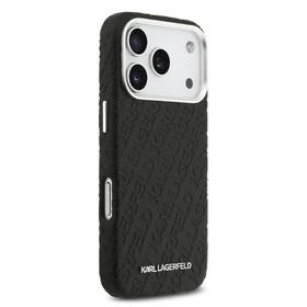 Kryt na mobil Karl Lagerfeld Grained PU Repeated Logo MagSafe na Apple iPhone 17 Pro čierny

 obrázok produktu 3 z 7
