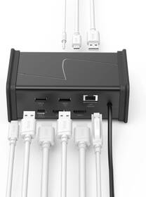 USB Hub Hama Connect2Office USB-C 3.2 Gen1 čierny

 obrázok produktu 2 z 5