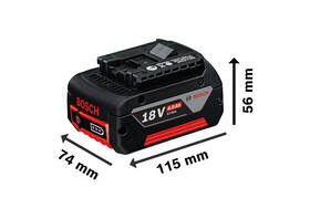 Sada aku náradia Bosch Professional 18V GSR+GWS+GBH+3x4 (s baterií) 

 obrázok produktu 4 z 19
